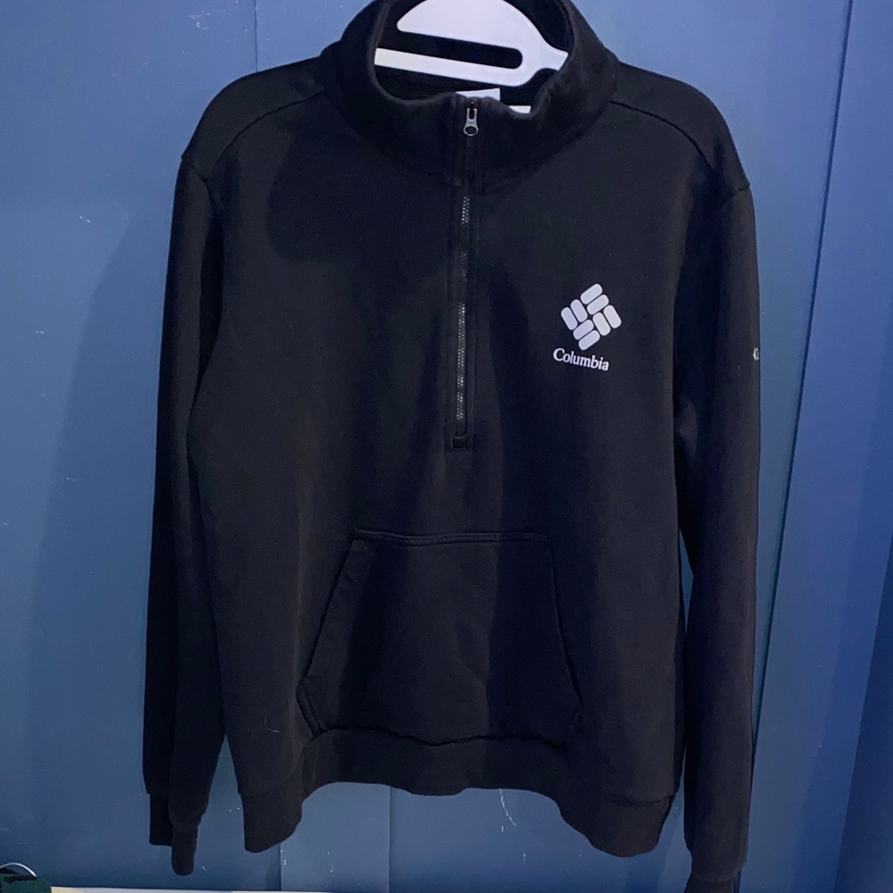 Columbia Women’s Black Half Zip Pullover/Sweatshirt